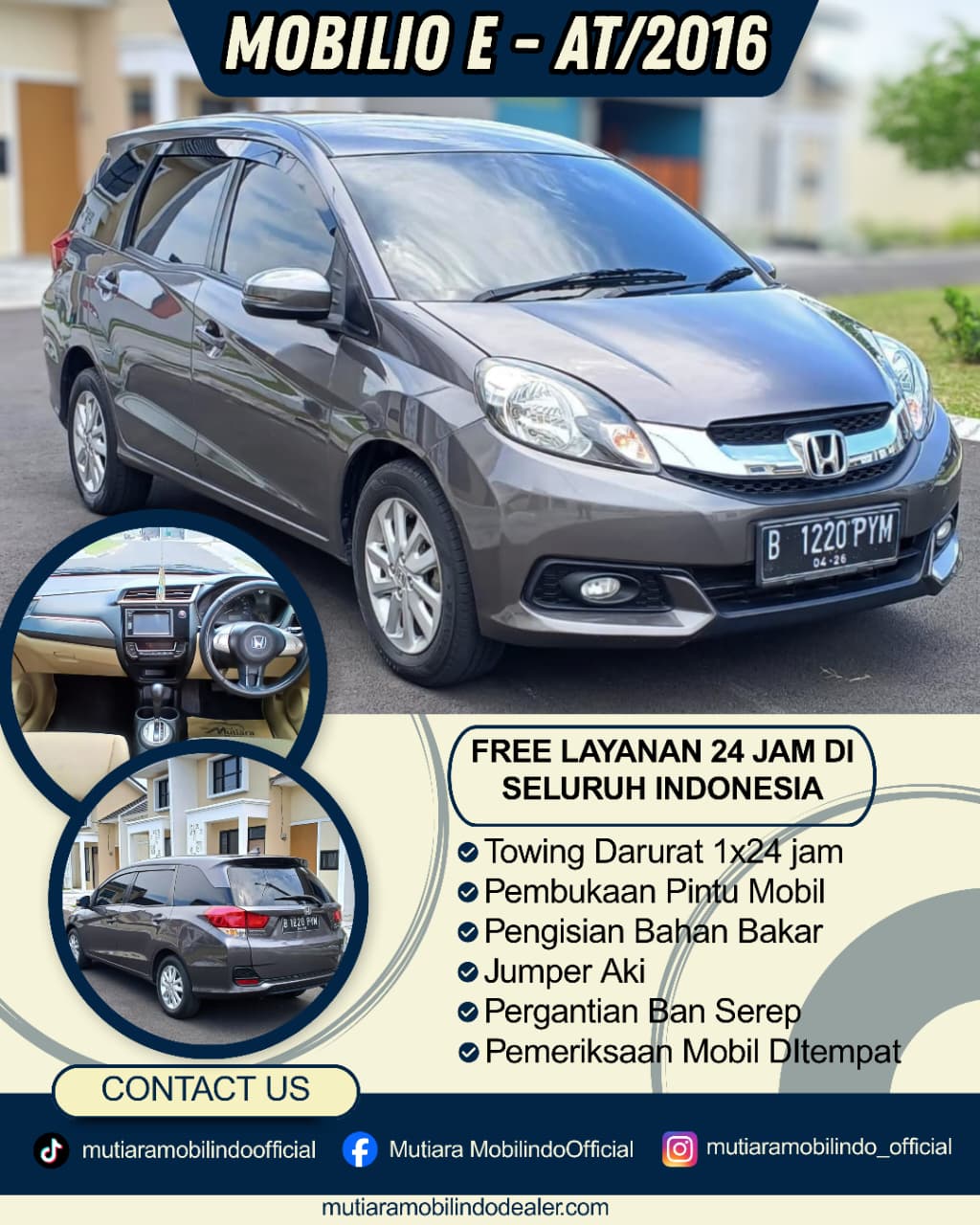 Honda Mobilio E AT